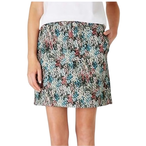 Pure Jill Multicolor Patterned Skort - Picture 1 of 7
